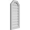 Ekena Millwork Octagonal Top Surface Mount PVC Gable Vent w/ 2"W x 1-1/2"P Brickmould Frame, 14"W x 30"H GVPOT14X3002SF - alternate 4